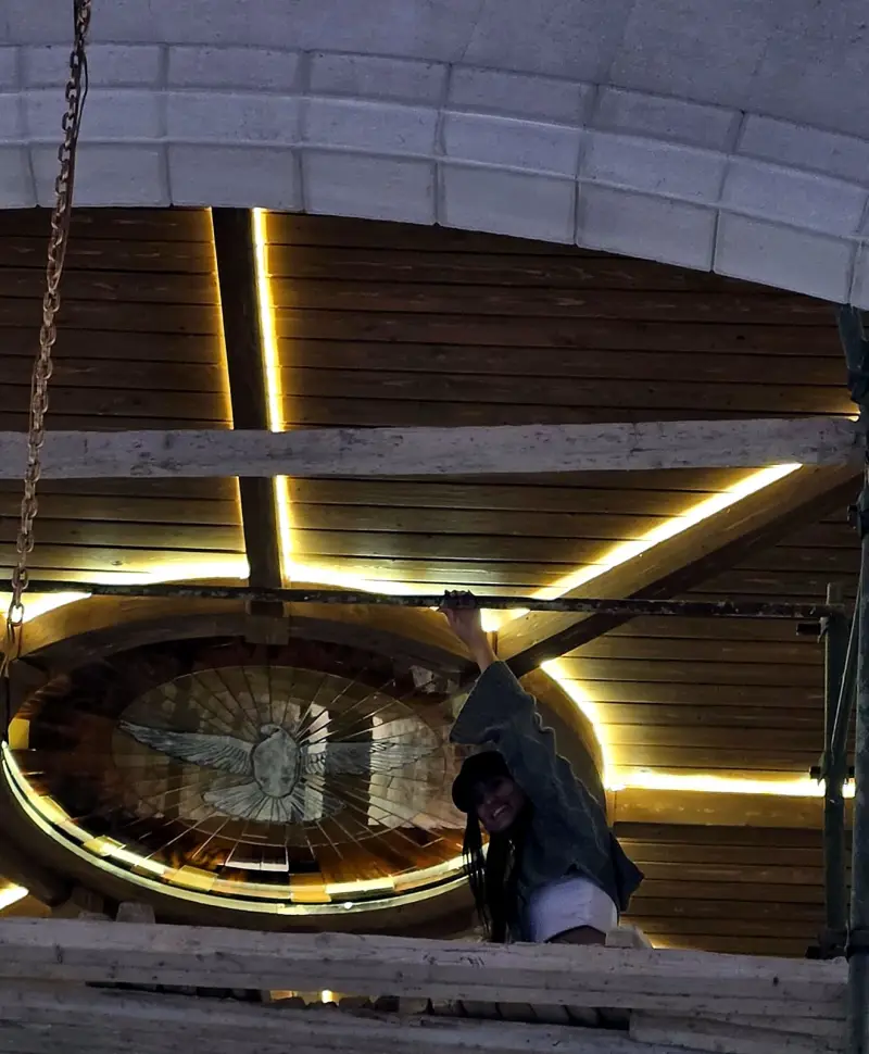 St. Charbel Church, Sfeila — installation