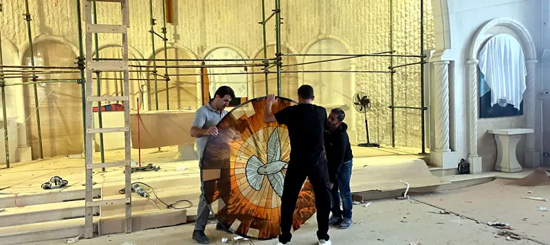 St. Charbel Church, Sfeila — on site